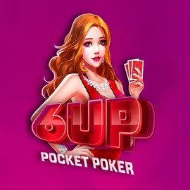 6 Up Pocket Poker slot icon by FlipLuck, available at Vipzino Casino