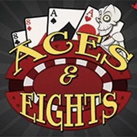 Aces and Eights - 3 Hands online game logo by RTG (Reel Time Gaming) on vipzinoscasino.com