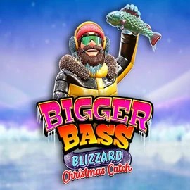 Official Slots logo: Bigger Bass Blizzard Christmas Catch by Pragmatic Play at Vipzino Casino