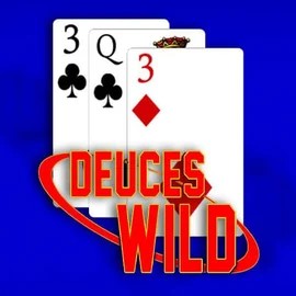 Deuces Wild slot logo by Games Global at Vipzino Casino