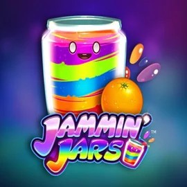 Official Slots logo: Jammin Jars by Push Gaming at Vipzino Casino