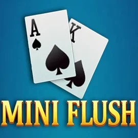Mini Flush by TaDa Gaming, showcased at vipzinoscasino.com – game logo