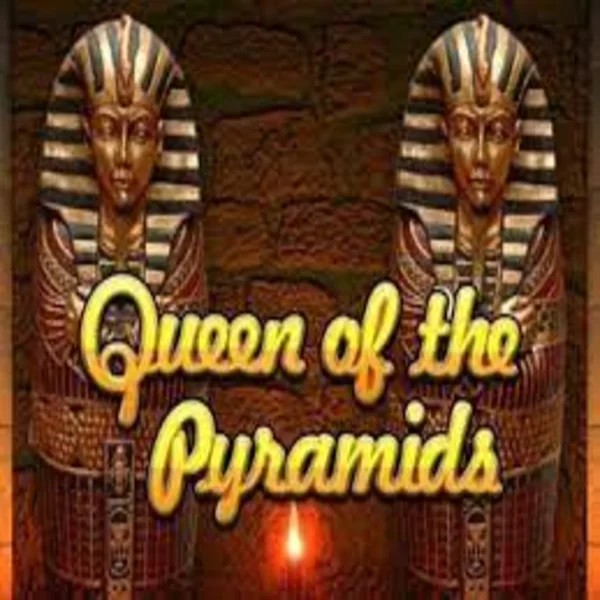 Queen of the Pyramids logo by Playtech Vipzino Casino