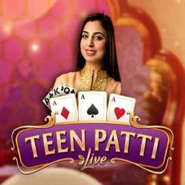 Official Poker logo: Teen Patti by Evoplay at Vipzino Casino